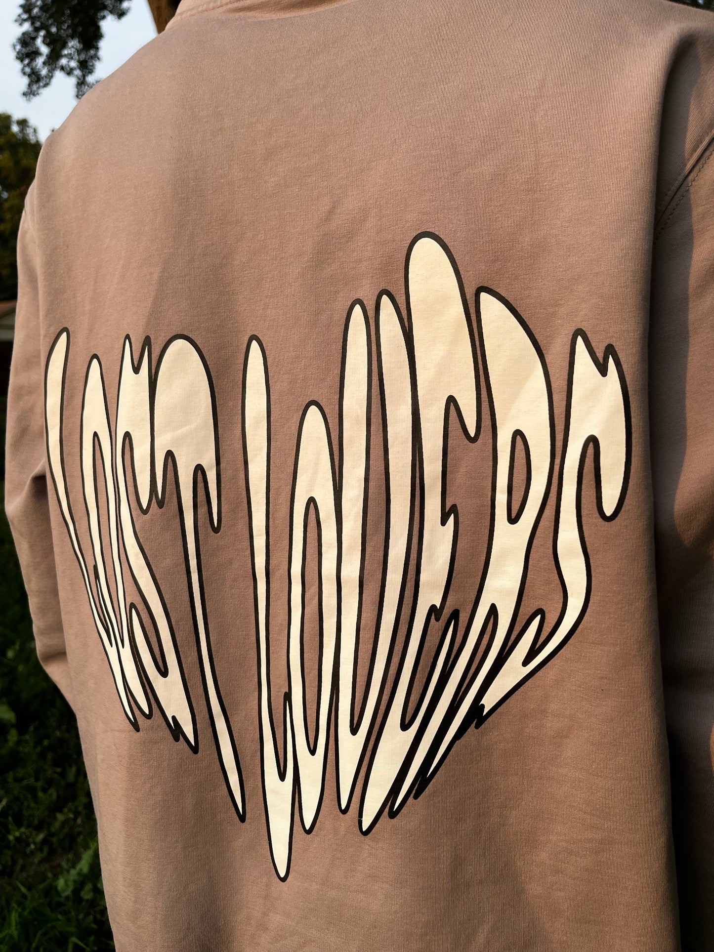 Grey Lost Lovers Hoodie